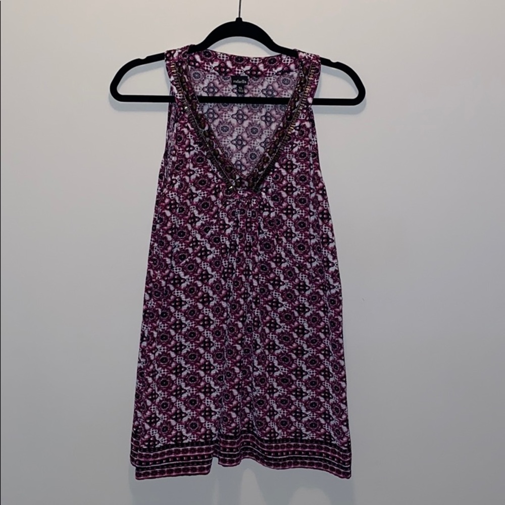 • Patterned Tank Top •